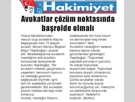 BASINDA BAROMUZ (Stj. Avukatlar Ziyareti)