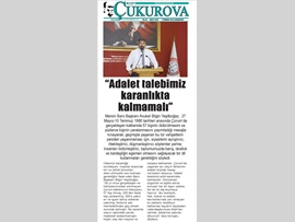 BASINDA BAROMUZ (Çorum Katliamı Kınama Mesajı)