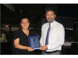 ÇOCUK HAKLARI SAVUNUCULARINA TEŞEKKÜR BELGESİ VERİLDİ