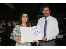 ÇOCUK HAKLARI SAVUNUCULARINA TEŞEKKÜR BELGESİ VERİLDİ