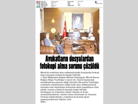 BASINDA BAROMUZ (Avukatların Fotokopi Sorunu Çözüldü)