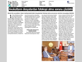 BASINDA BAROMUZ (Avukatların Fotokopi Sorunu Çözüldü)