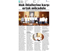 BASINDA BAROMUZ (Mersin Barosu ve Adana Barosu'nda Dayanışma Örneği)