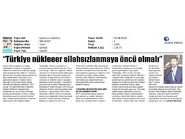 BASINDA BAROMUZ (Hiroşima Katliamı Yıldönümü)