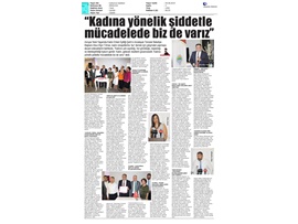 BASINDA BAROMUZ (Baro Başkanımız, Toroslar Belediyesi'nin Kadın-Erkek Eşitliği Mücadelesine Destek Verdi)