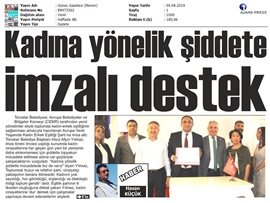 BASINDA BAROMUZ (Baro Başkanımız, Toroslar Belediyesi'nin Kadın-Erkek Eşitliği Mücadelesine Destek Verdi)