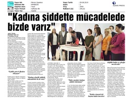 BASINDA BAROMUZ (Baro Başkanımız, Toroslar Belediyesi'nin Kadın-Erkek Eşitliği Mücadelesine Destek Verdi)