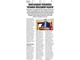 BASINDA BAROMUZ (Baromuzdan'İstanbul Sözleşmesi Yaşatır' Farkındalık Çalışması)