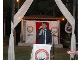 BAROMUZ SİLİFKE’DE ADLİ YIL AÇILIŞ RESEPSİYONU DÜZENLEDİ
