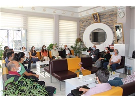 BARO BAŞKANIMIZ AV. GAZİ ÖZDEMİR, MUT İLÇEMİZDE MESLEKTAŞLARIMIZI ZİYARET ETTİ