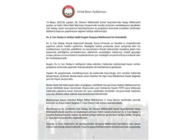 BARO BAŞKANLARIMIZ AV. Ş. CAN ATALAY HAKKINDA ORTAK AÇIKLAMA YAPTI