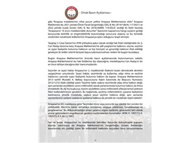 BARO BAŞKANLARIMIZ AV. Ş. CAN ATALAY HAKKINDA ORTAK AÇIKLAMA YAPTI