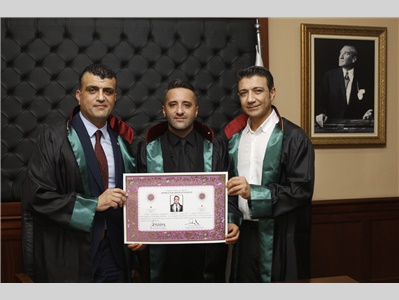 10 STAJYER AVUKATIMIZ CÜBBE GİYDİ