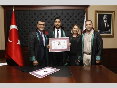 10 STAJYER AVUKATIMIZ CÜBBE GİYDİ
