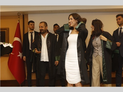 10 STAJYER AVUKATIMIZ CÜBBE GİYDİ