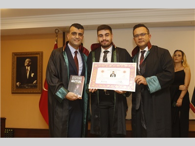 10 STAJYER AVUKATIMIZ CÜBBE GİYDİ