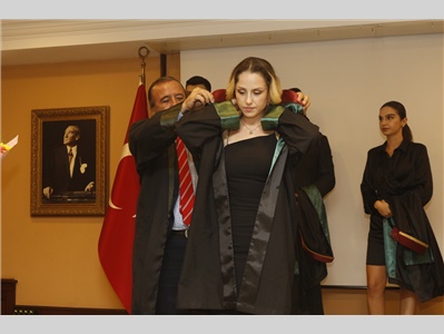 10 STAJYER AVUKATIMIZ CÜBBE GİYDİ