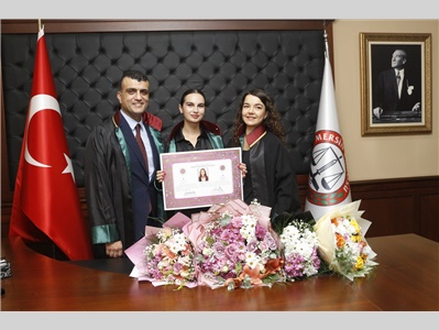 10 STAJYER AVUKATIMIZ CÜBBE GİYDİ
