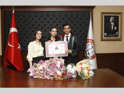 10 STAJYER AVUKATIMIZ CÜBBE GİYDİ