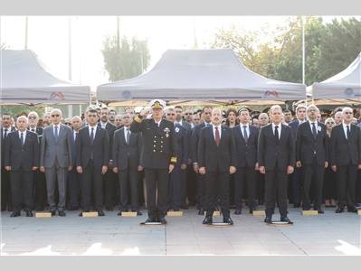 MERSİN BAROSU ATA’MIZI ANDI