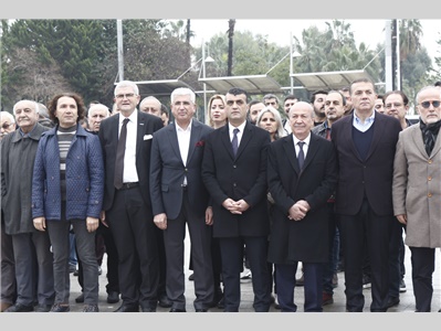BARO BAŞKANIMIZ AV. GAZİ ÖZDEMİR, 10 OCAK ÇALIŞAN GAZETECİLER GÜNÜ TÖRENİNE KATILDI