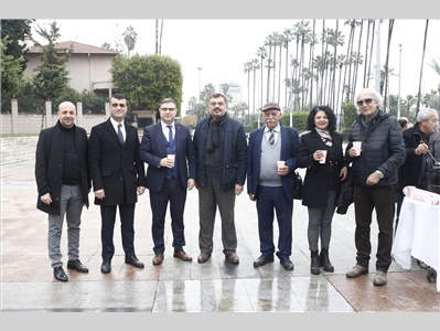 BARO BAŞKANIMIZ AV. GAZİ ÖZDEMİR, 10 OCAK ÇALIŞAN GAZETECİLER GÜNÜ TÖRENİNE KATILDI