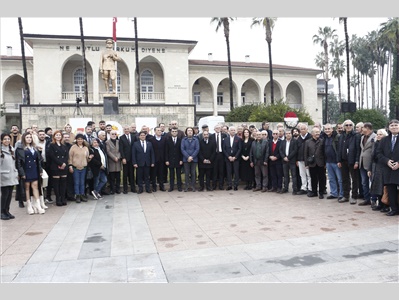 BARO BAŞKANIMIZ AV. GAZİ ÖZDEMİR, 10 OCAK ÇALIŞAN GAZETECİLER GÜNÜ TÖRENİNE KATILDI