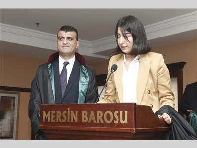 16 STAJYER AVUKATIMIZ CÜBBE GİYİDİ