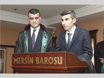 16 STAJYER AVUKATIMIZ CÜBBE GİYİDİ