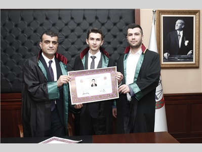16 STAJYER AVUKATIMIZ CÜBBE GİYİDİ