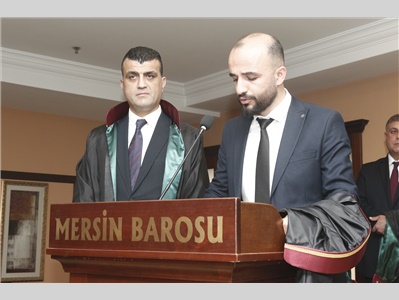 16 STAJYER AVUKATIMIZ CÜBBE GİYİDİ