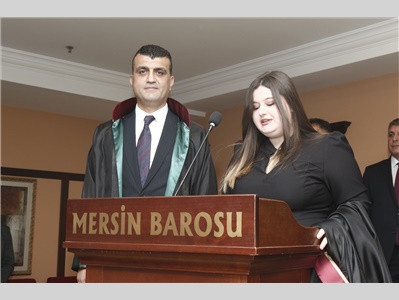 16 STAJYER AVUKATIMIZ CÜBBE GİYİDİ