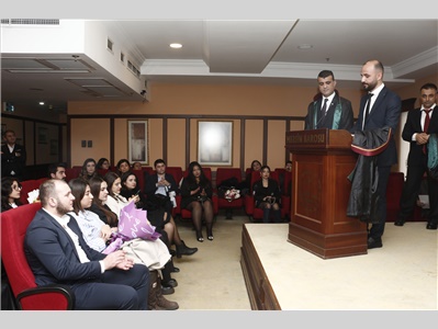 16 STAJYER AVUKATIMIZ CÜBBE GİYİDİ