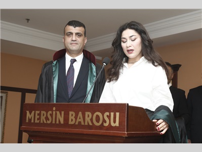 16 STAJYER AVUKATIMIZ CÜBBE GİYİDİ