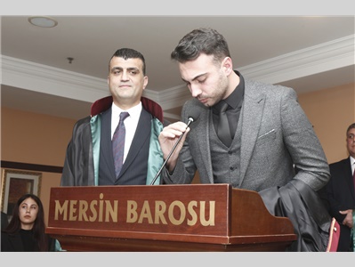 16 STAJYER AVUKATIMIZ CÜBBE GİYİDİ