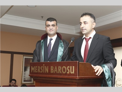 16 STAJYER AVUKATIMIZ CÜBBE GİYİDİ