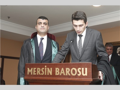 16 STAJYER AVUKATIMIZ CÜBBE GİYİDİ
