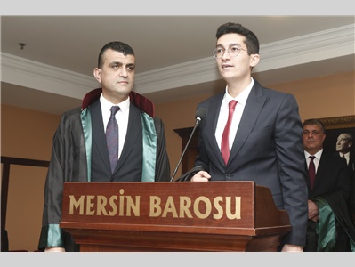 16 STAJYER AVUKATIMIZ CÜBBE GİYİDİ
