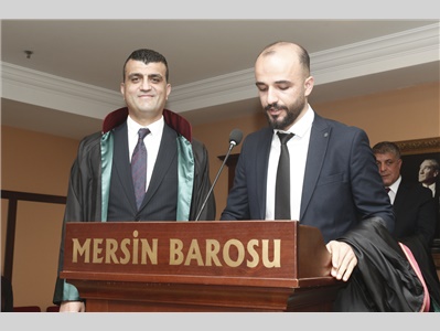 16 STAJYER AVUKATIMIZ CÜBBE GİYİDİ