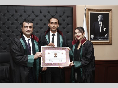 16 STAJYER AVUKATIMIZ CÜBBE GİYİDİ