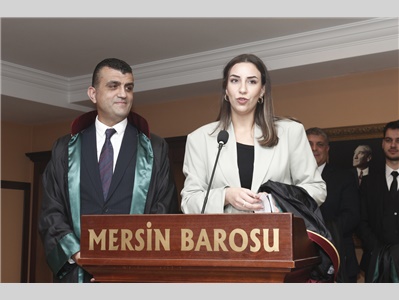 16 STAJYER AVUKATIMIZ CÜBBE GİYİDİ