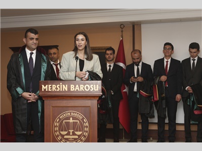 16 STAJYER AVUKATIMIZ CÜBBE GİYİDİ