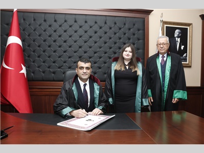 16 STAJYER AVUKATIMIZ CÜBBE GİYİDİ