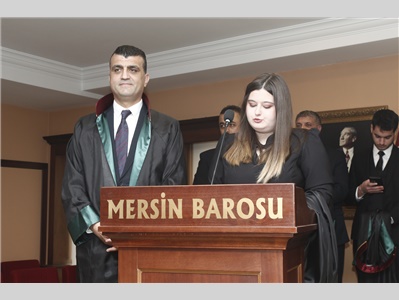 16 STAJYER AVUKATIMIZ CÜBBE GİYİDİ