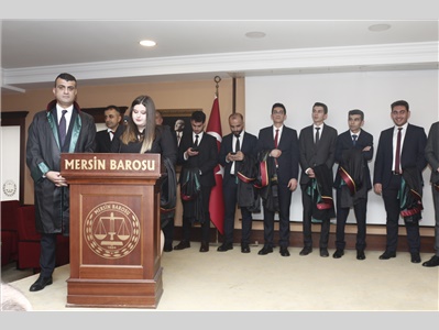 16 STAJYER AVUKATIMIZ CÜBBE GİYİDİ