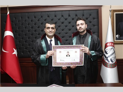 16 STAJYER AVUKATIMIZ CÜBBE GİYİDİ