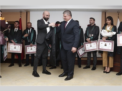 16 STAJYER AVUKATIMIZ CÜBBE GİYİDİ