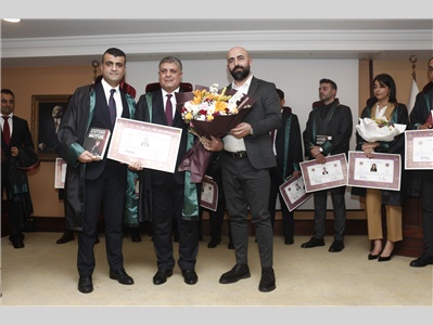 16 STAJYER AVUKATIMIZ CÜBBE GİYİDİ