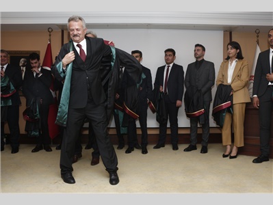 16 STAJYER AVUKATIMIZ CÜBBE GİYİDİ