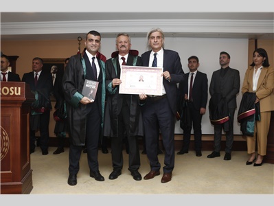 16 STAJYER AVUKATIMIZ CÜBBE GİYİDİ